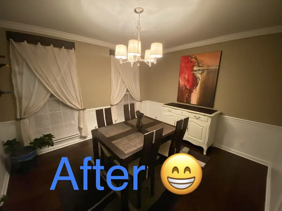 Professional dining room restoration after water damage in Kayenta