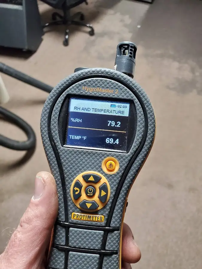 Moisture meter humidity assessment for Fire & Smoke Damage Restoration in Kayenta